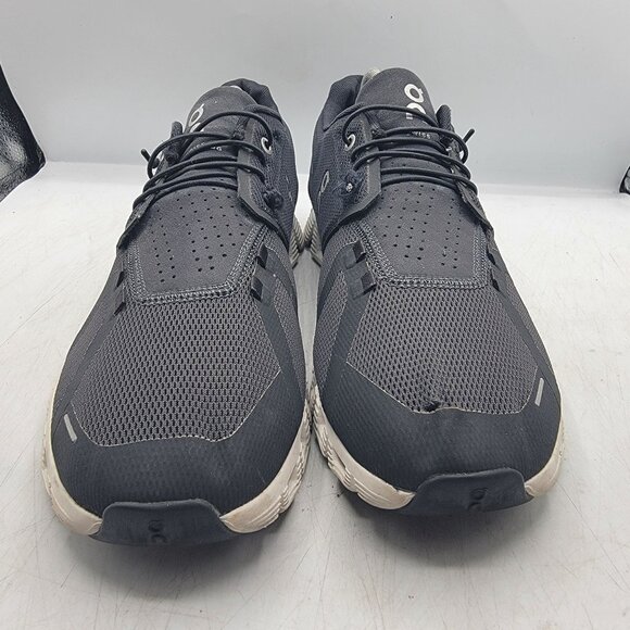 On Cloud 5 Mens 11 Black Athletic Shoes Running Walking Comfort Casual Outdoors - Picture 13 of 14